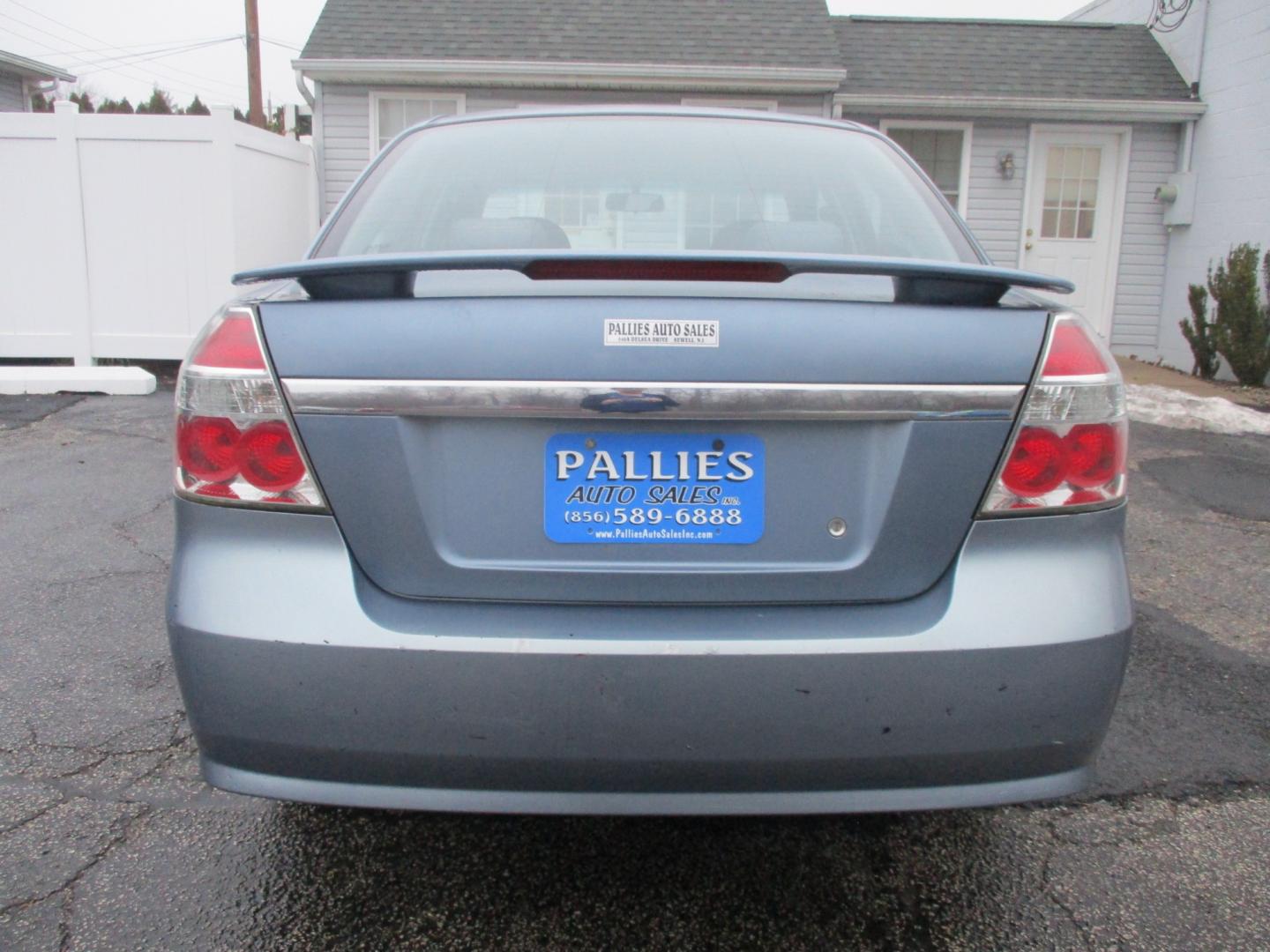 2008 BLUE Chevrolet Aveo LT 4-Door (KL1TG56628B) with an 2.2L L4 DOHC 16V engine, AUTOMATIC transmission, located at 540a Delsea Drive, Sewell, NJ, 08080, (856) 589-6888, 39.752560, -75.111206 - Photo#5